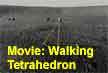 Movie (75 MB)) Tetrahedron Walking, Right Click Menu for Download